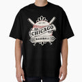Chicago Baseball T-Shirt - Custom Art Print Unisex - T-Shirt, Sweatshirt, Hoodie