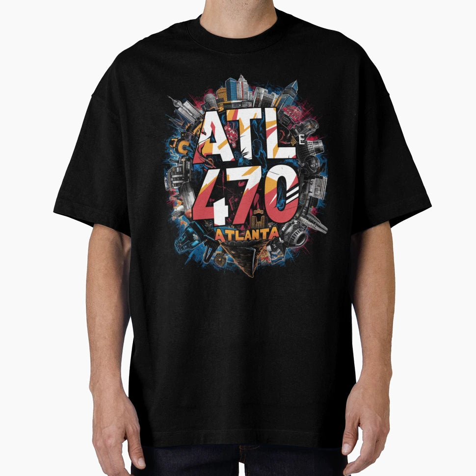 Atlanta Atl T-Shirt - Novelty Apparel Men Women - T-Shirt, Sweatshirt, Hoodie