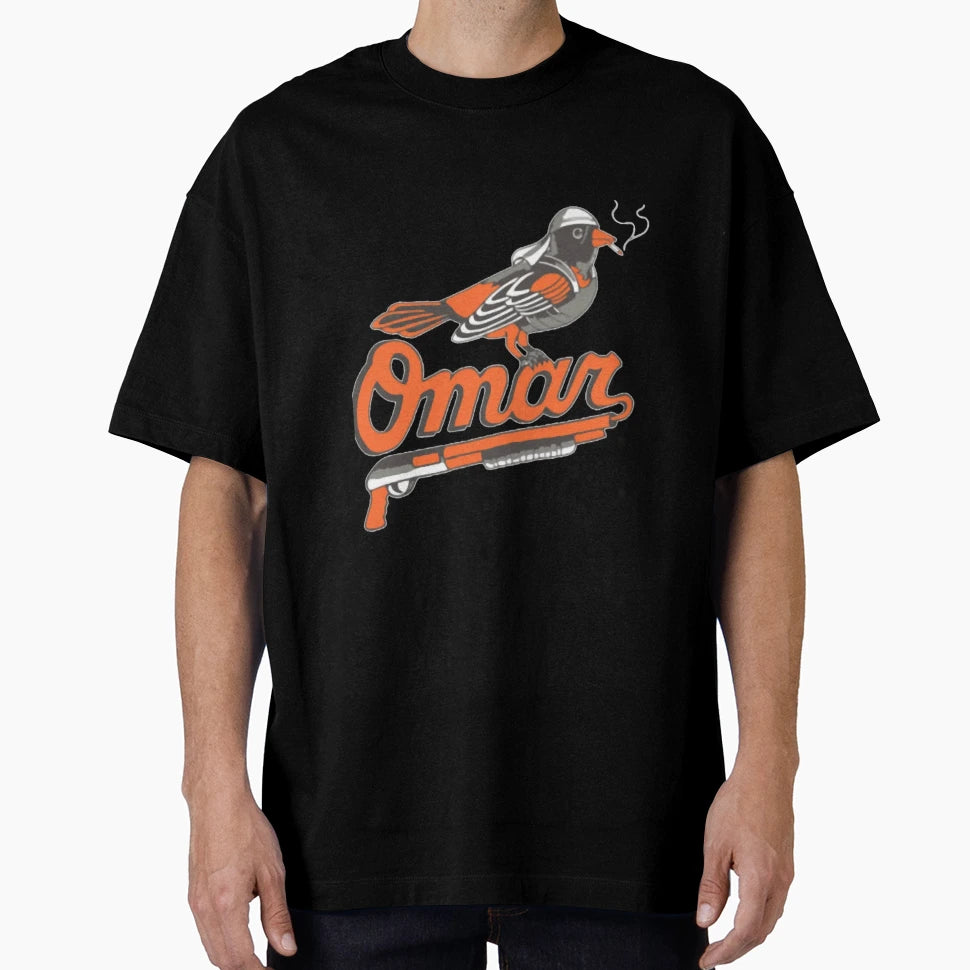 Omar Wire Baltimore Oriole T-Shirt - Aesthetic Graphic Unisex - T-Shirt, Sweatshirt, Hoodie