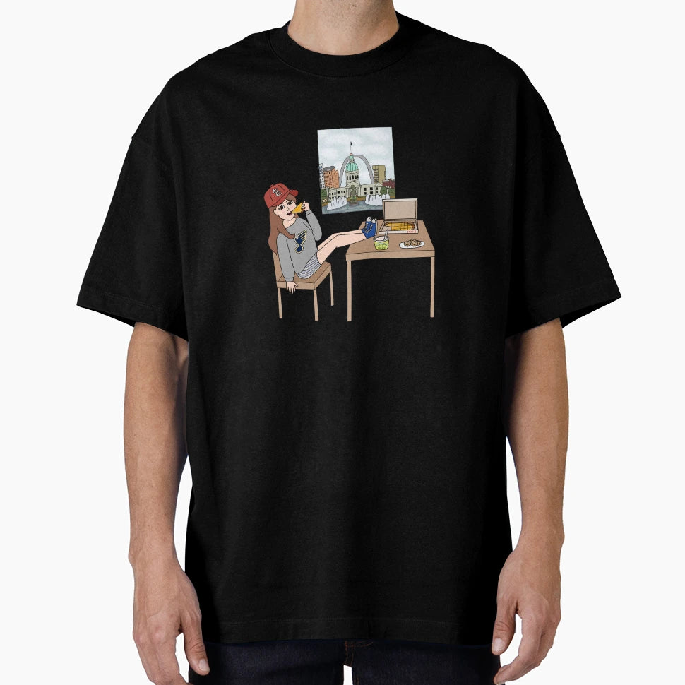 Meet Me Modern Day St Louis T-Shirt - Graphic Print Men Women - T-Shirt, Sweatshirt, Hoodie