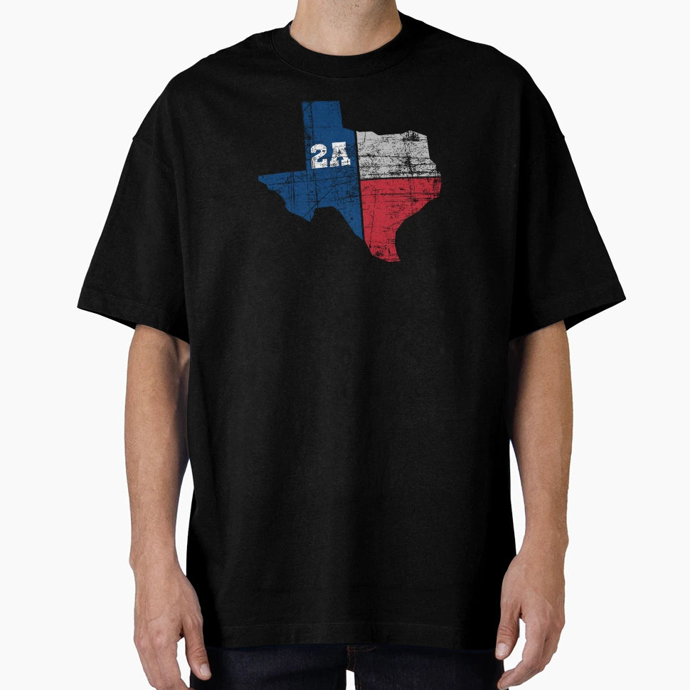 2Nd Amendment Texas T-Shirt - Minimalist Print Men Women - T-Shirt, Sweatshirt, Hoodie