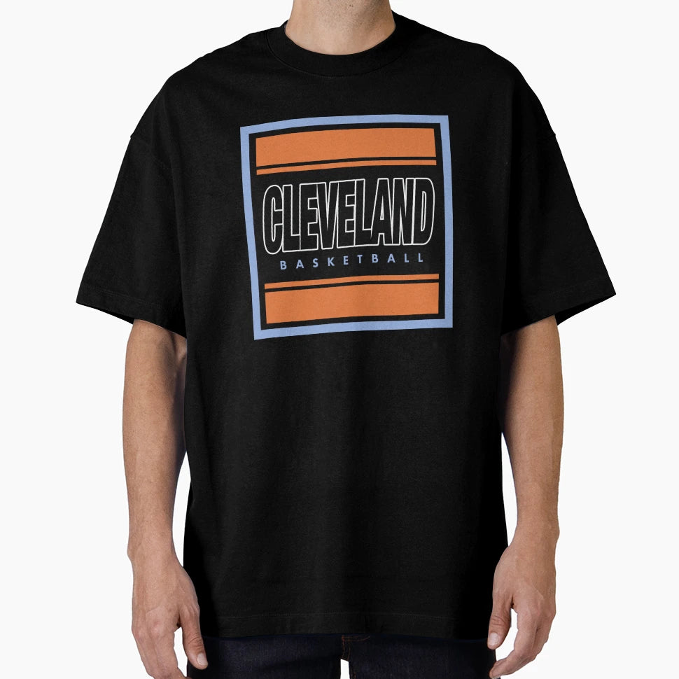 Cleveland Basketball T-Shirt - Graphic Print Unisex - T-Shirt, Sweatshirt, Hoodie