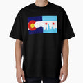 Colorado Chicago Flag T-Shirt - Casual Everyday Wear for Adults - T-Shirt, Sweatshirt, Hoodie