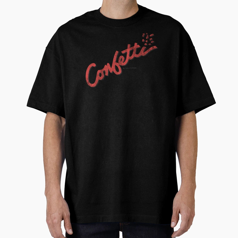 Confetti Ft Lauderdale Fl T-Shirt - Custom Art Print for Adults - T-Shirt, Sweatshirt, Hoodie