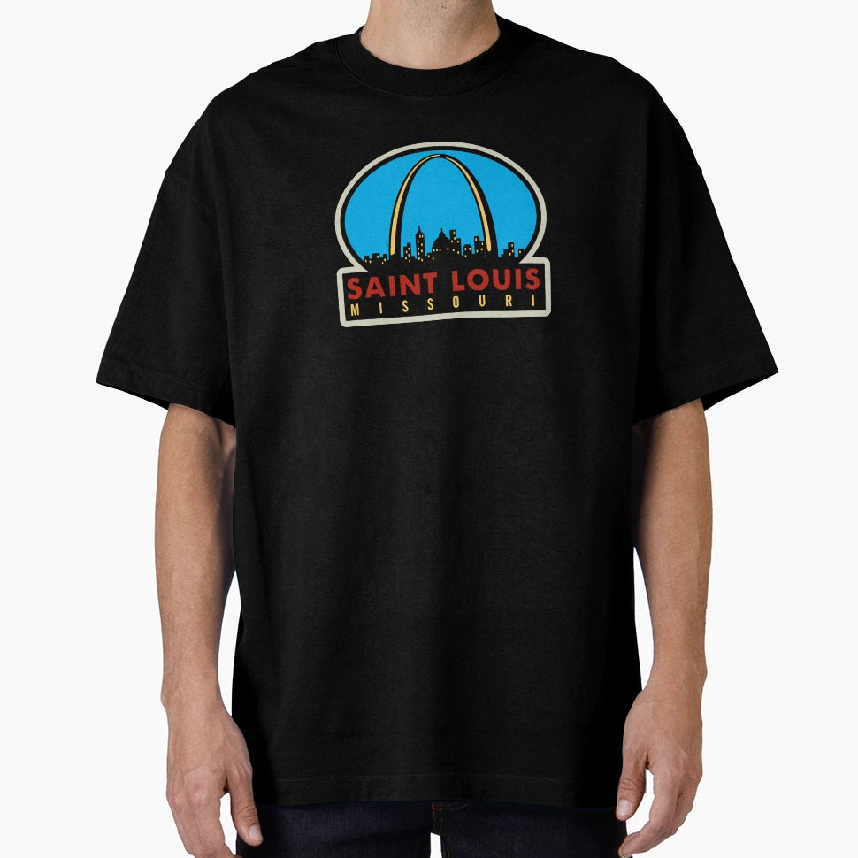 Route 66 St Louis Travel Art T-Shirt - Streetwear Style Unisex - T-Shirt, Sweatshirt, Hoodie