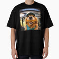 Golden Retriever Enjoying Ballgame T-Shirt - Novelty Apparel Unisex - T-Shirt, Sweatshirt, Hoodie