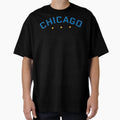 Chicago Text Art T-Shirt - Novelty Apparel Men Women - T-Shirt, Sweatshirt, Hoodie