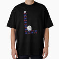 Sapphire Ruby Hearts Floral Initial T-Shirt - Minimalist Print Unisex - T-Shirt, Sweatshirt, Hoodie