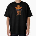 Texas Cowboy Hat Boot Combo T-Shirt - Custom Art Print for Adults - T-Shirt, Sweatshirt, Hoodie