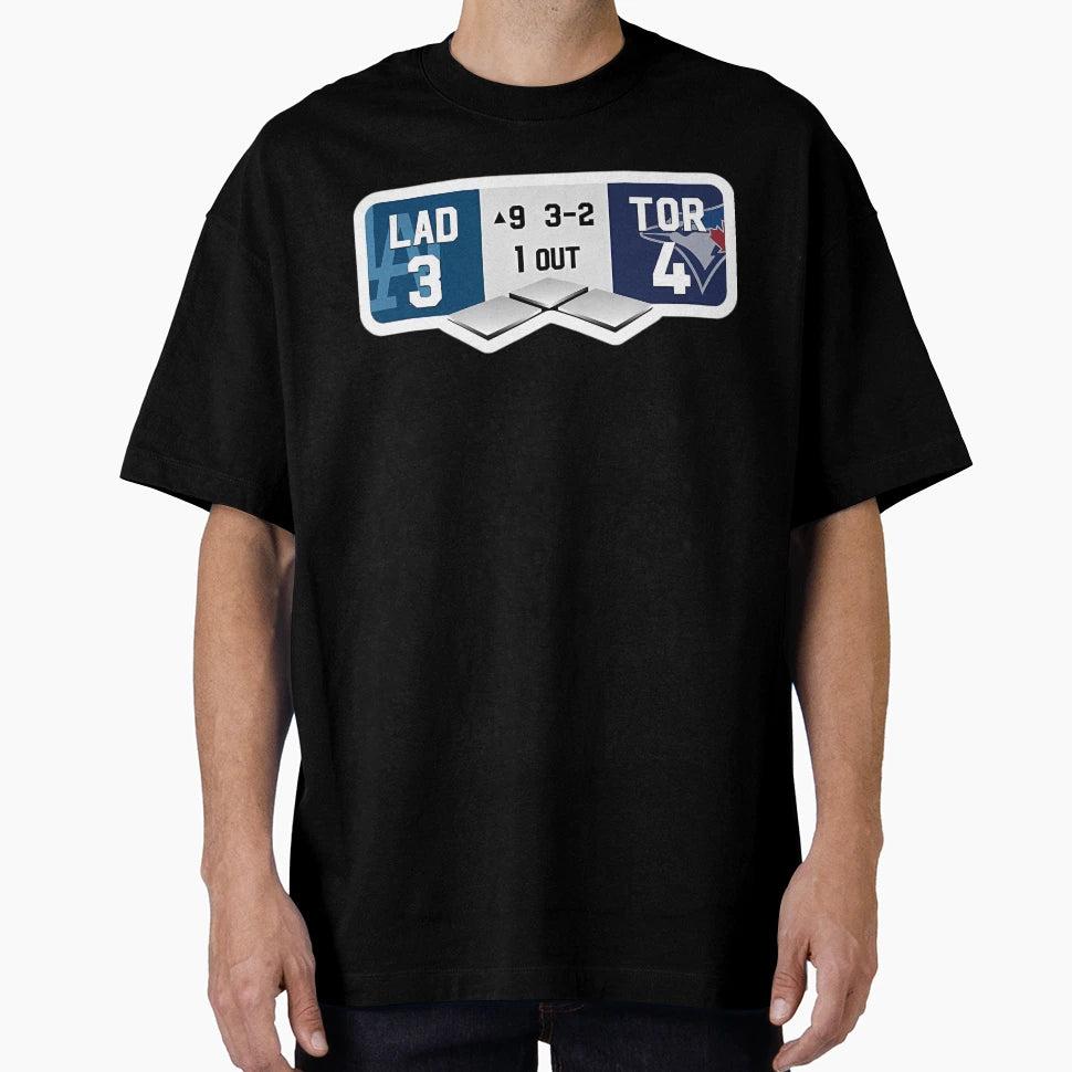 Dodgers Vs Blue Jays World Series T-Shirt - Unique Graphic Unisex - T-Shirt, Sweatshirt, Hoodie