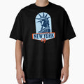 New York City Statue Liberty Animated T-Shirt - Streetwear Style Men Women - T-Shirt, Sweatshirt, Hoodie