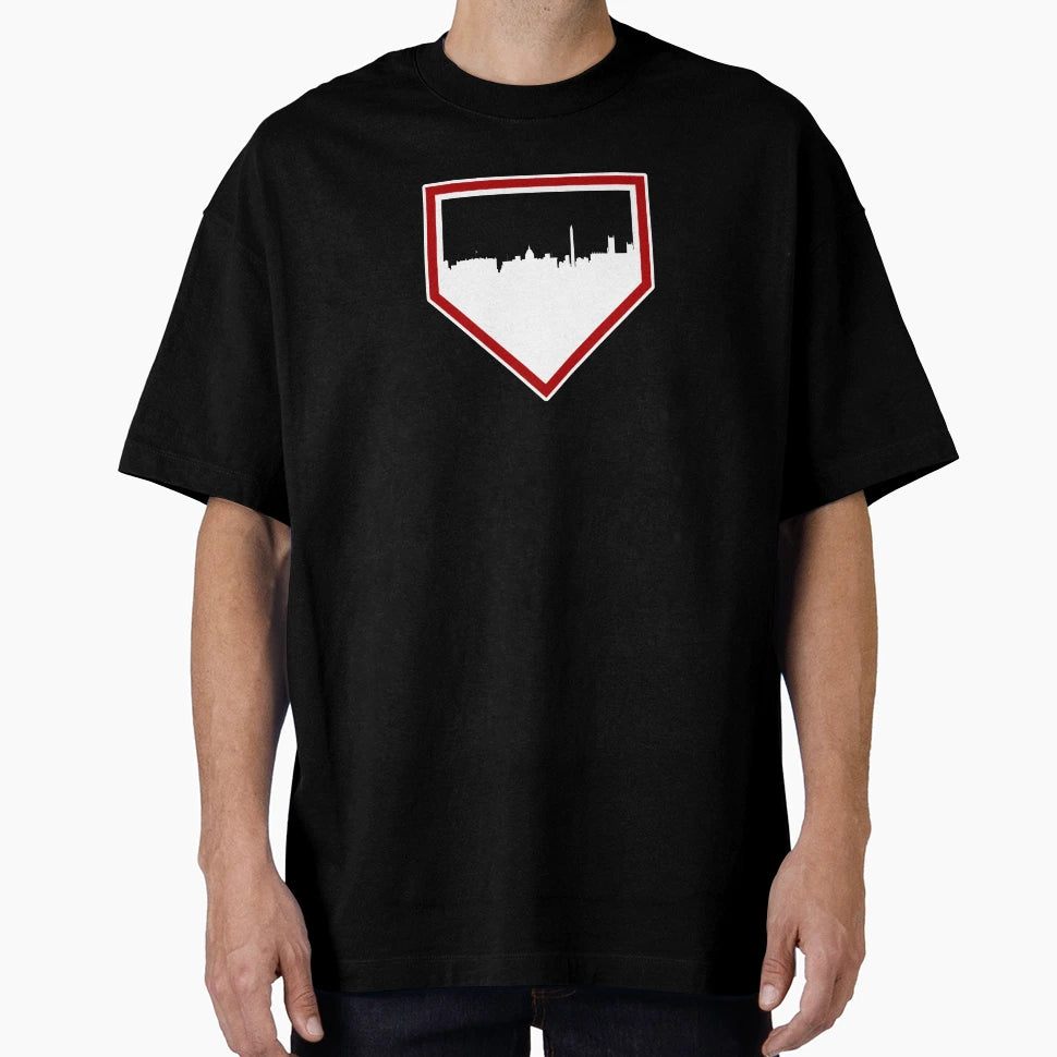 Washington Baseball Dc Home T-Shirt - Casual Everyday Wear for Adults - T-Shirt, Sweatshirt, Hoodie