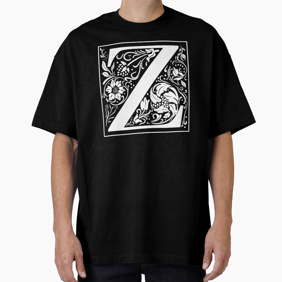 Illuminated Initial Z T-Shirt - Aesthetic Graphic Unisex - T-Shirt, Sweatshirt, Hoodie