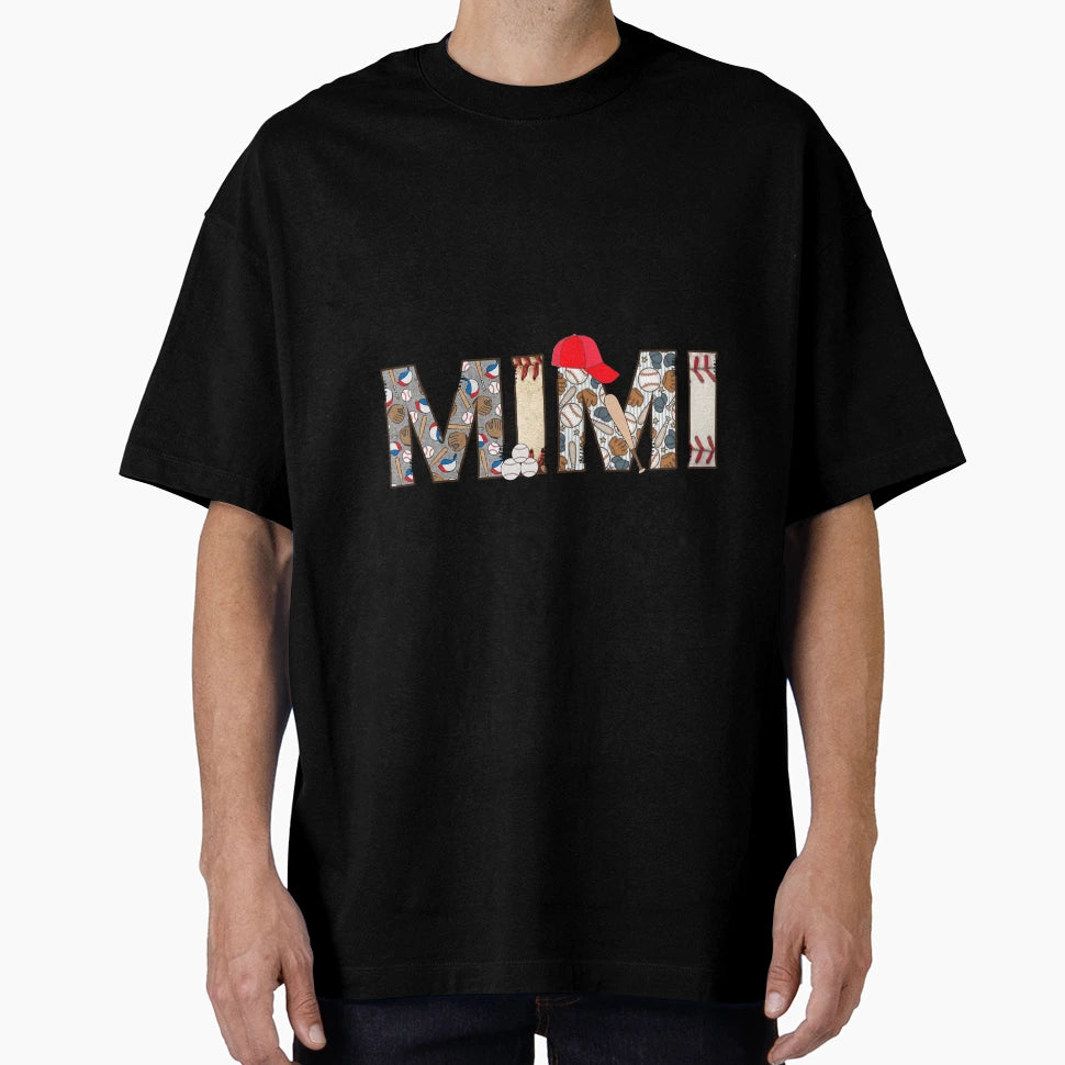 Baseball Mimi T-Shirt - Minimalist Print for Adults - T-Shirt, Sweatshirt, Hoodie