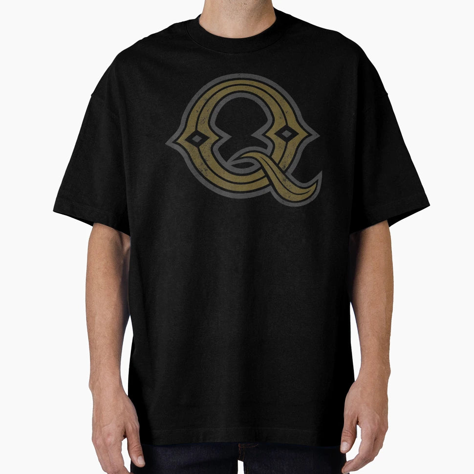 Q Letter Character Name Cartoon T-Shirt - Aesthetic Graphic for Adults - T-Shirt, Sweatshirt, Hoodie