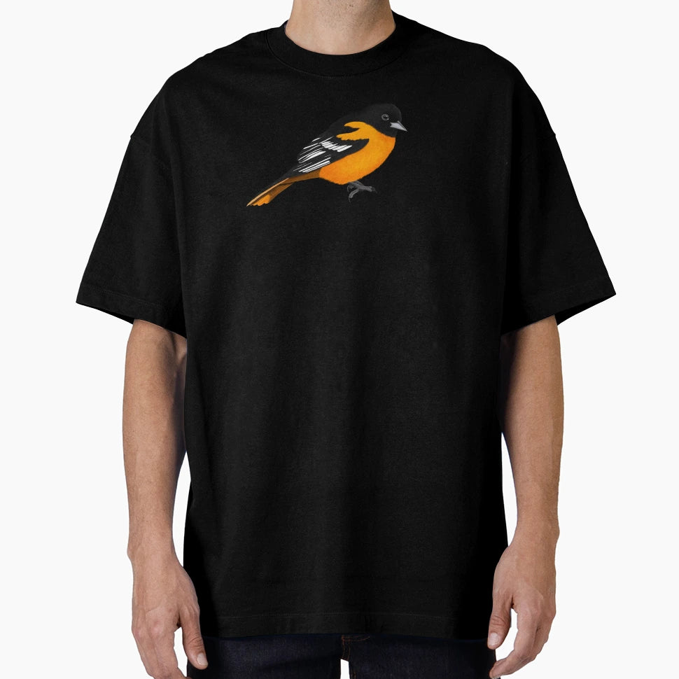 Oriole Bird Birdlover Bird Watcher T-Shirt - Fun Novelty Design Men Women - T-Shirt, Sweatshirt, Hoodie