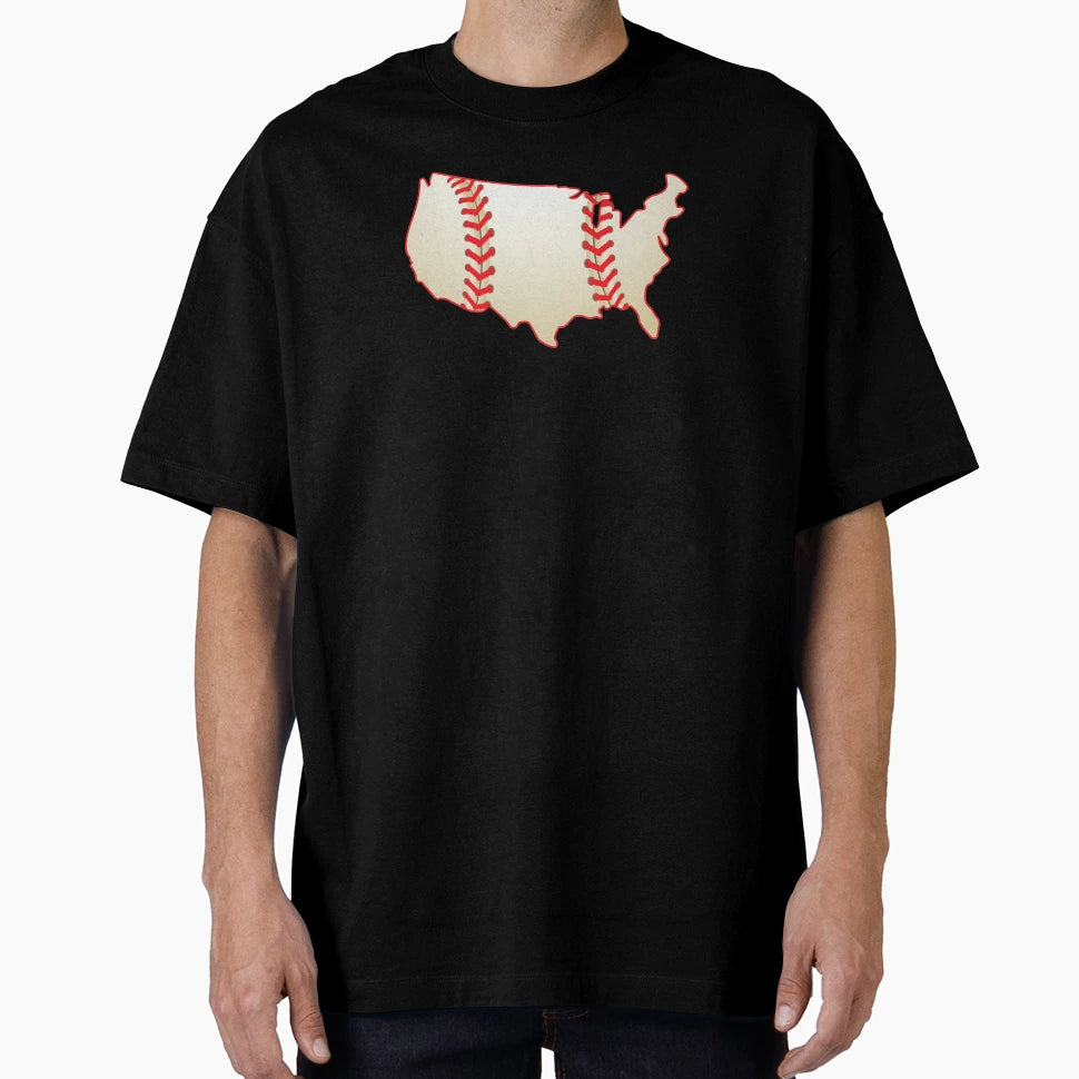 Usa Baseball T-Shirt - Streetwear Style Unisex - T-Shirt, Sweatshirt, Hoodie