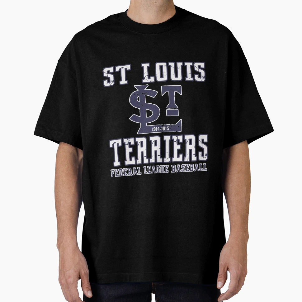 St Louis Terriers Defunct Team T-Shirt - Casual Everyday Wear Unisex - T-Shirt, Sweatshirt, Hoodie