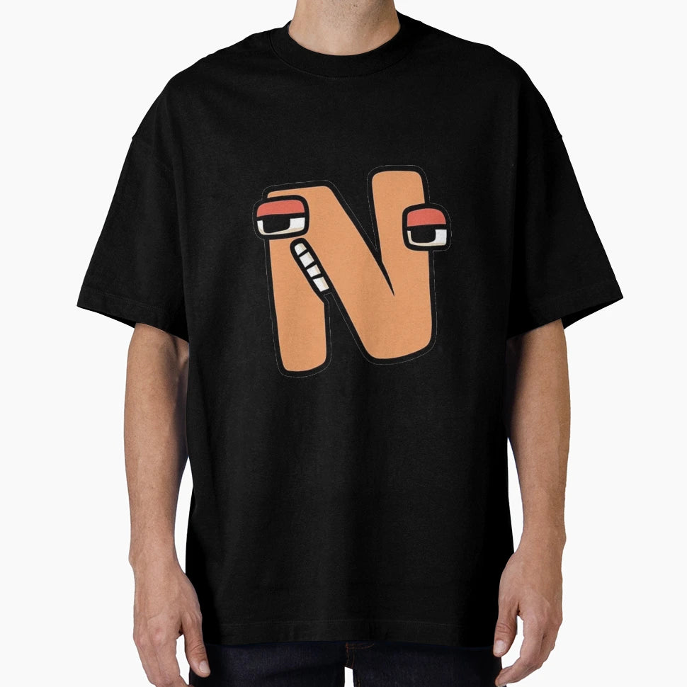 N Alphabet Lore T-Shirt - Custom Art Print for Adults - T-Shirt, Sweatshirt, Hoodie