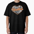 Love Houston Baseball Heart City Map T-Shirt - Aesthetic Graphic for Adults - T-Shirt, Sweatshirt, Hoodie