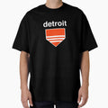 Detroit Baseball Simple Minimal Home T-Shirt - Streetwear Style Men Women - T-Shirt, Sweatshirt, Hoodie