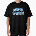 New York Blue T-Shirt - Trendy Graphic Men Women - T-Shirt, Sweatshirt, Hoodie