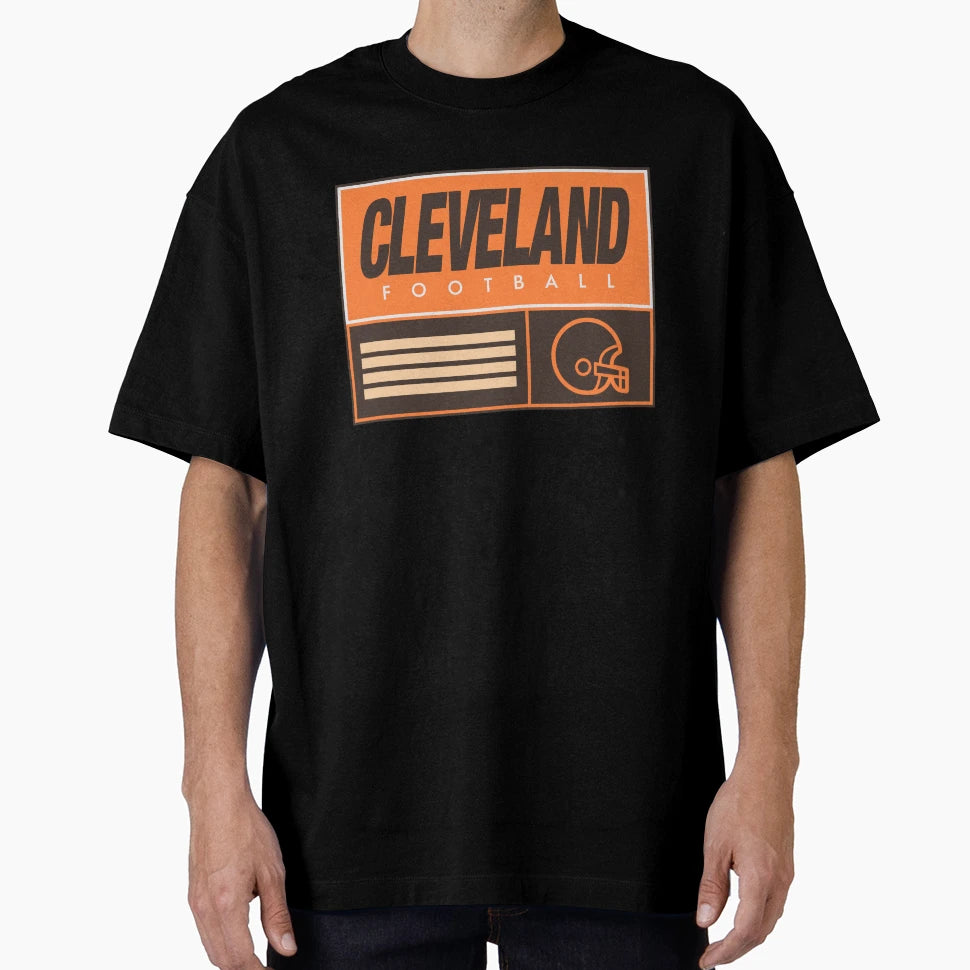 Cleveland Football T-Shirt - Unique Graphic Unisex - T-Shirt, Sweatshirt, Hoodie