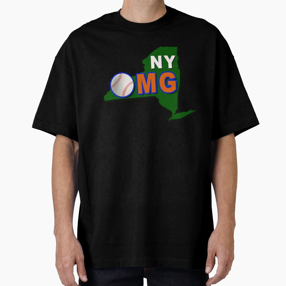 1Ny Omg Baseball T-Shirt - Streetwear Style for Adults - T-Shirt, Sweatshirt, Hoodie