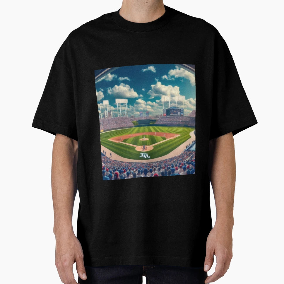 Baseball Field T-Shirt - Casual Everyday Wear Unisex - T-Shirt, Sweatshirt, Hoodie