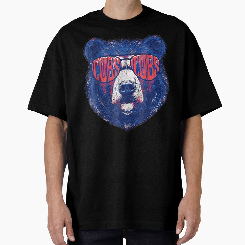 Cubs Wearing Sunglasses T T-Shirt - Minimalist Print Unisex - T-Shirt, Sweatshirt, Hoodie