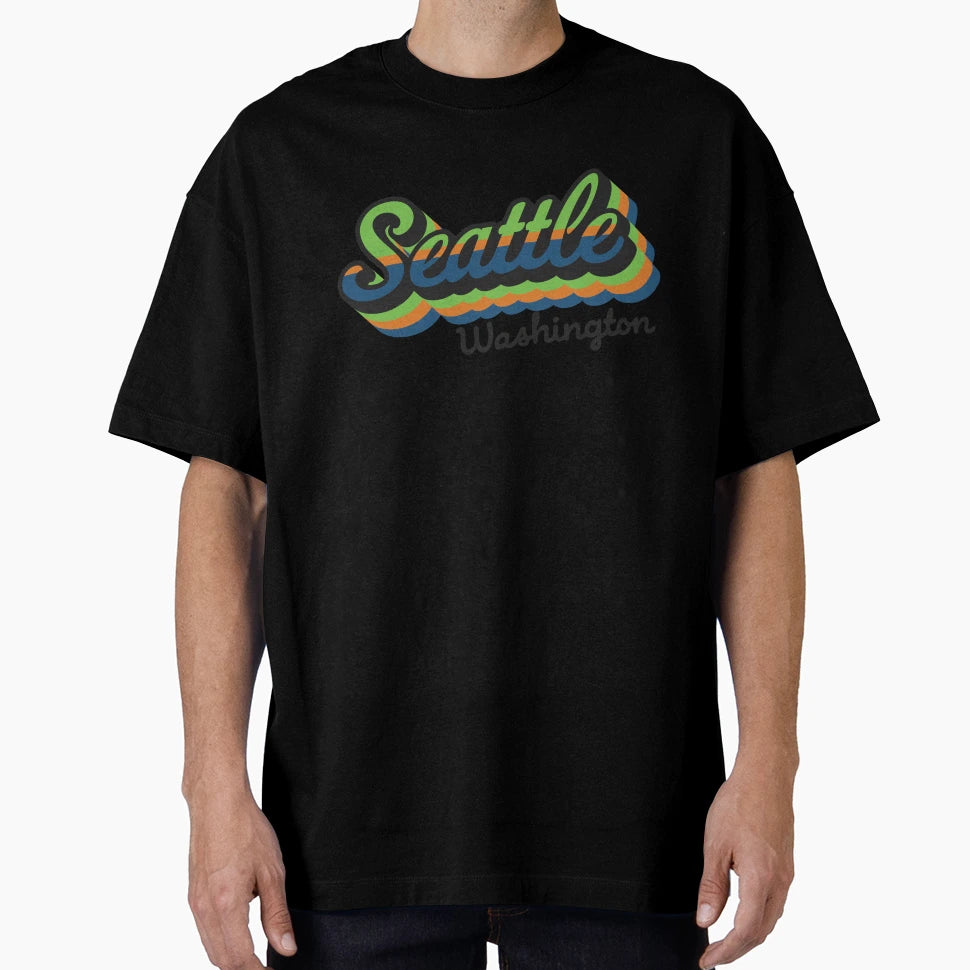 Seattle Washington City T-Shirt - Trendy Graphic Unisex - T-Shirt, Sweatshirt, Hoodie