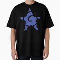 Pixel Star Character T-Shirt - Minimalist Print for Adults - T-Shirt, Sweatshirt, Hoodie
