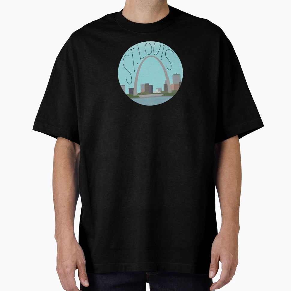 St Louis T-Shirt - Minimalist Print Men Women - T-Shirt, Sweatshirt, Hoodie