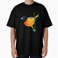 Northern Oriole Bird Watercolor Yellow T-Shirt - Trendy Graphic for Adults - T-Shirt, Sweatshirt, Hoodie
