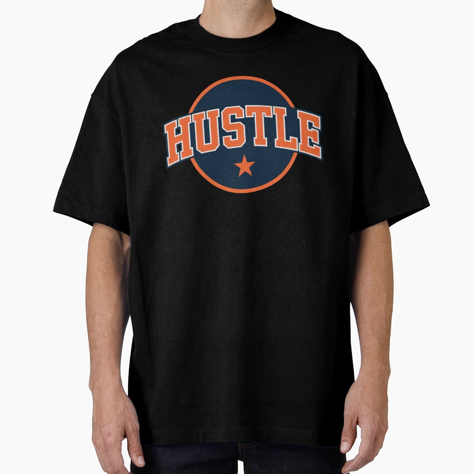Hustle Varsity College Athletic Star T-Shirt - Unique Graphic Men Women - T-Shirt, Sweatshirt, Hoodie