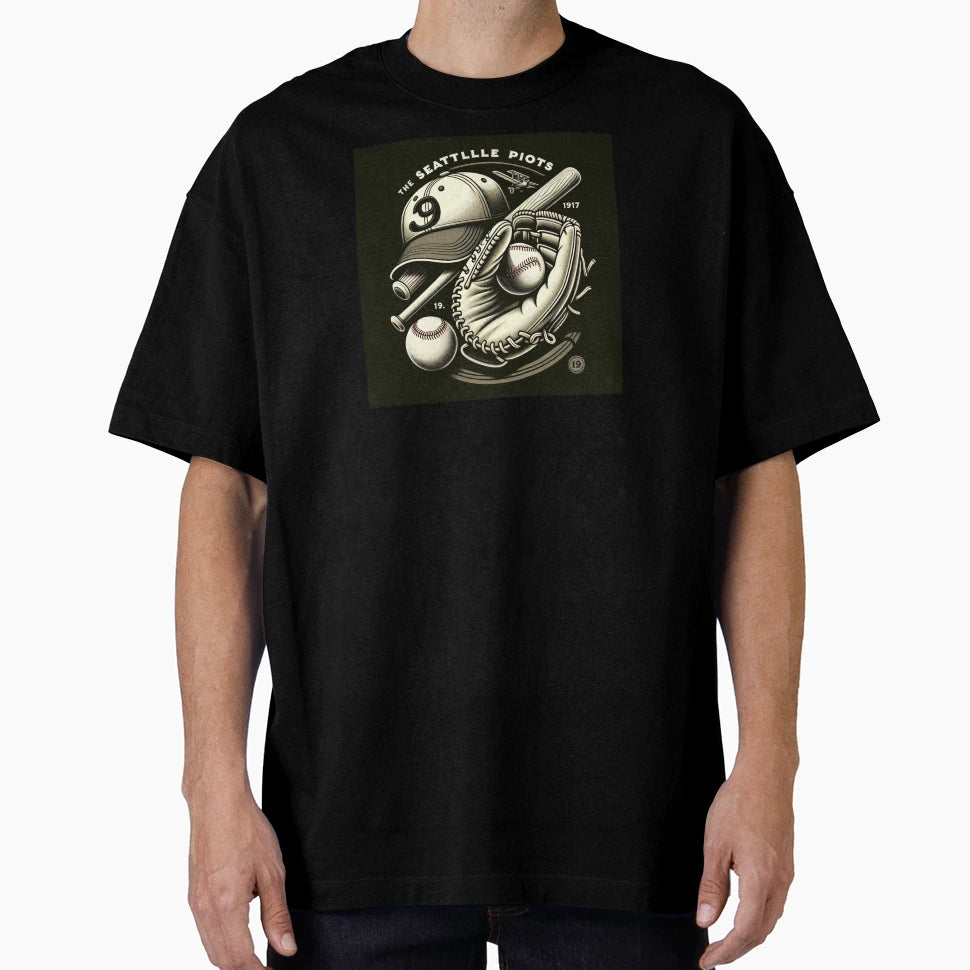 Seattle Pilots Team Sport Dynamic T-Shirt - Graphic Print for Adults - T-Shirt, Sweatshirt, Hoodie