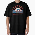 I Love Baseball T-Shirt - Minimalist Print Men Women - T-Shirt, Sweatshirt, Hoodie