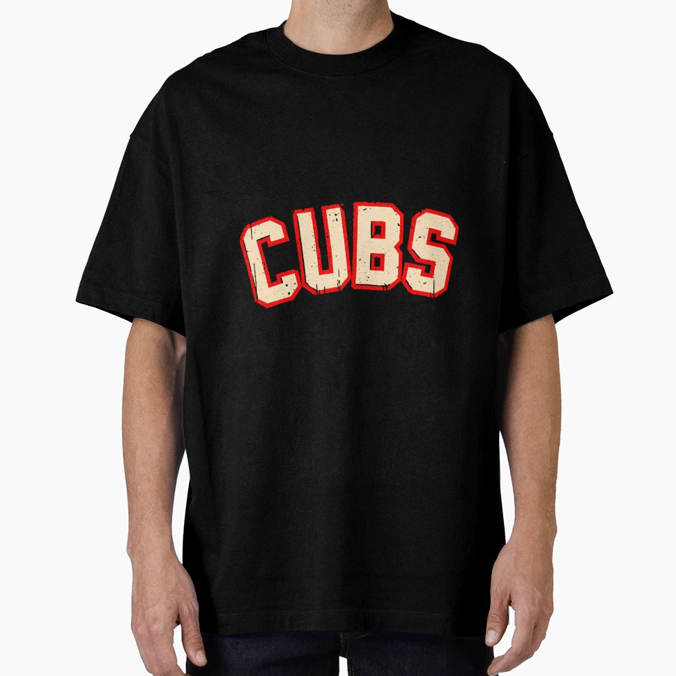 Cubs Letters T-Shirt - Custom Art Print Unisex - T-Shirt, Sweatshirt, Hoodie