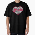 Love Atlanta Baseball Heart City Map T-Shirt - Novelty Apparel Men Women - T-Shirt, Sweatshirt, Hoodie