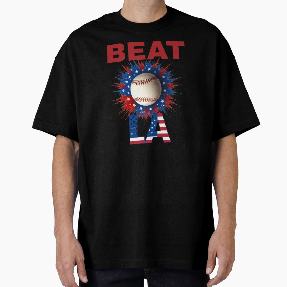 Beat La Usa T-Shirt - Unique Graphic Men Women - T-Shirt, Sweatshirt, Hoodie