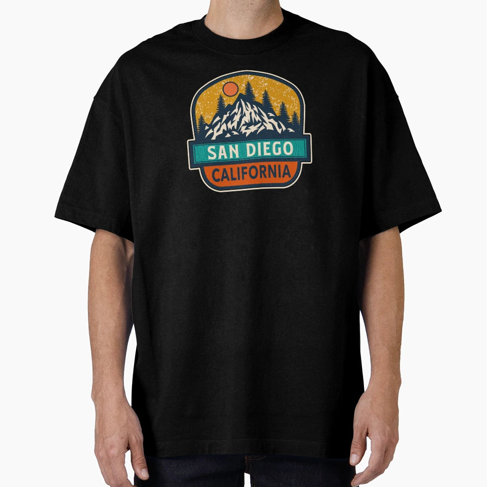 San Diego California T-Shirt - Casual Everyday Wear Men Women - T-Shirt, Sweatshirt, Hoodie