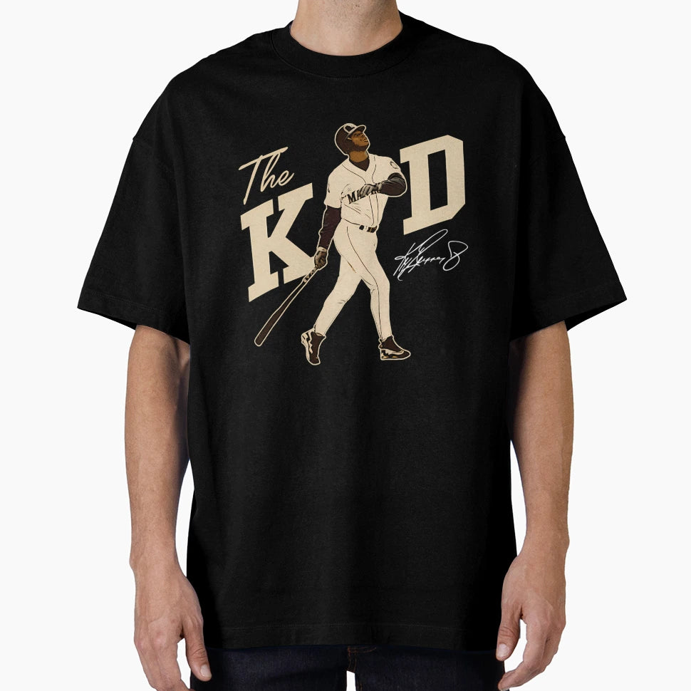 Ken Griffey Jr Basketball Legend T-Shirt - Fun Novelty Design Men Women - T-Shirt, Sweatshirt, Hoodie