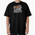 Majestic Bengal Over Cincinnati T-Shirt - Unique Graphic for Adults - T-Shirt, Sweatshirt, Hoodie