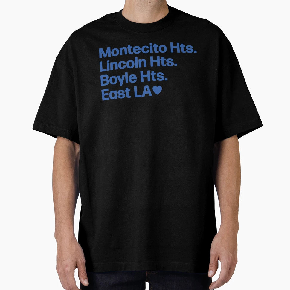 Los Angeles Neighborhoods T-Shirt - Custom Art Print Men Women - T-Shirt, Sweatshirt, Hoodie