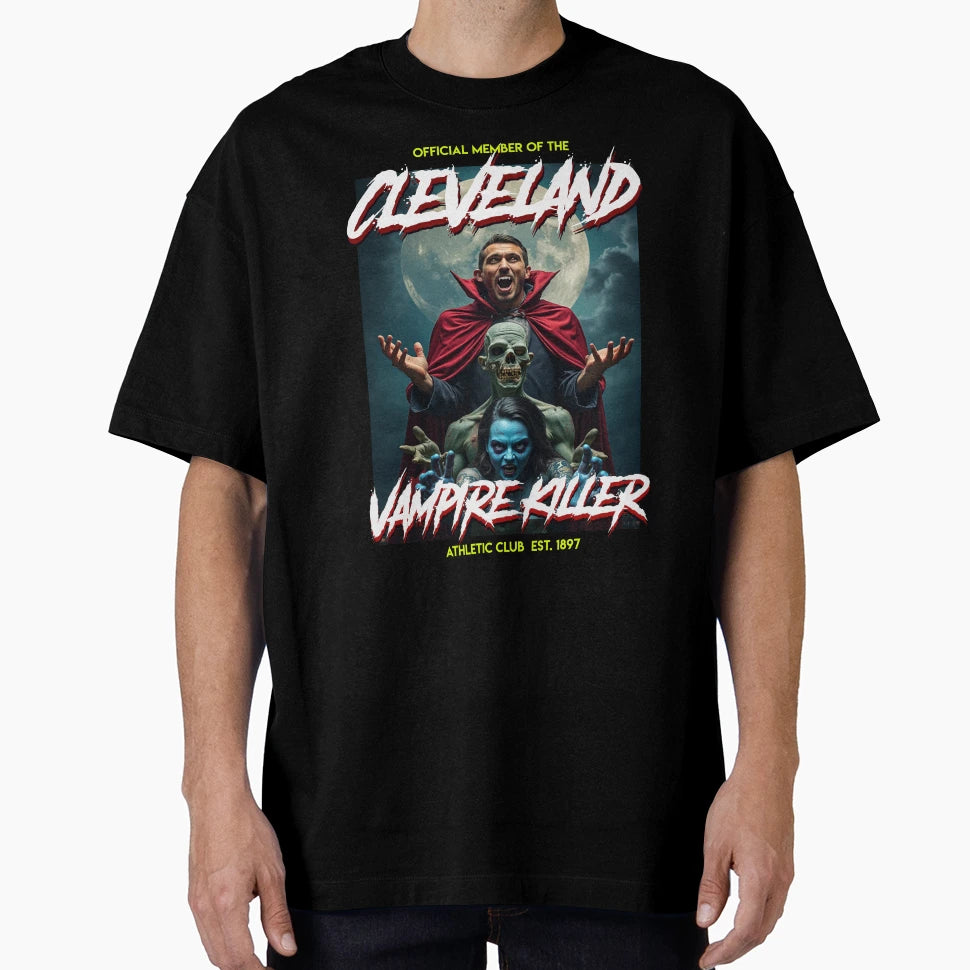Member Cleveland Vampire Killer Athletic T-Shirt - Minimalist Print Unisex - T-Shirt, Sweatshirt, Hoodie