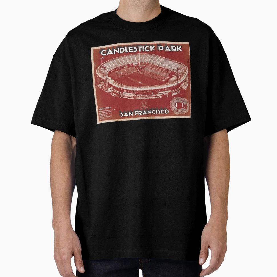 Candlestick Park Home San Francisco T-Shirt - Novelty Apparel Men Women - T-Shirt, Sweatshirt, Hoodie