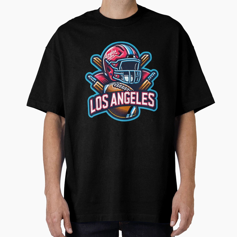 Los Angeles Football T-Shirt - Aesthetic Graphic Unisex - T-Shirt, Sweatshirt, Hoodie