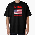 Boston Massachusetts Stylish Prints T-Shirt - Novelty Apparel for Adults - T-Shirt, Sweatshirt, Hoodie