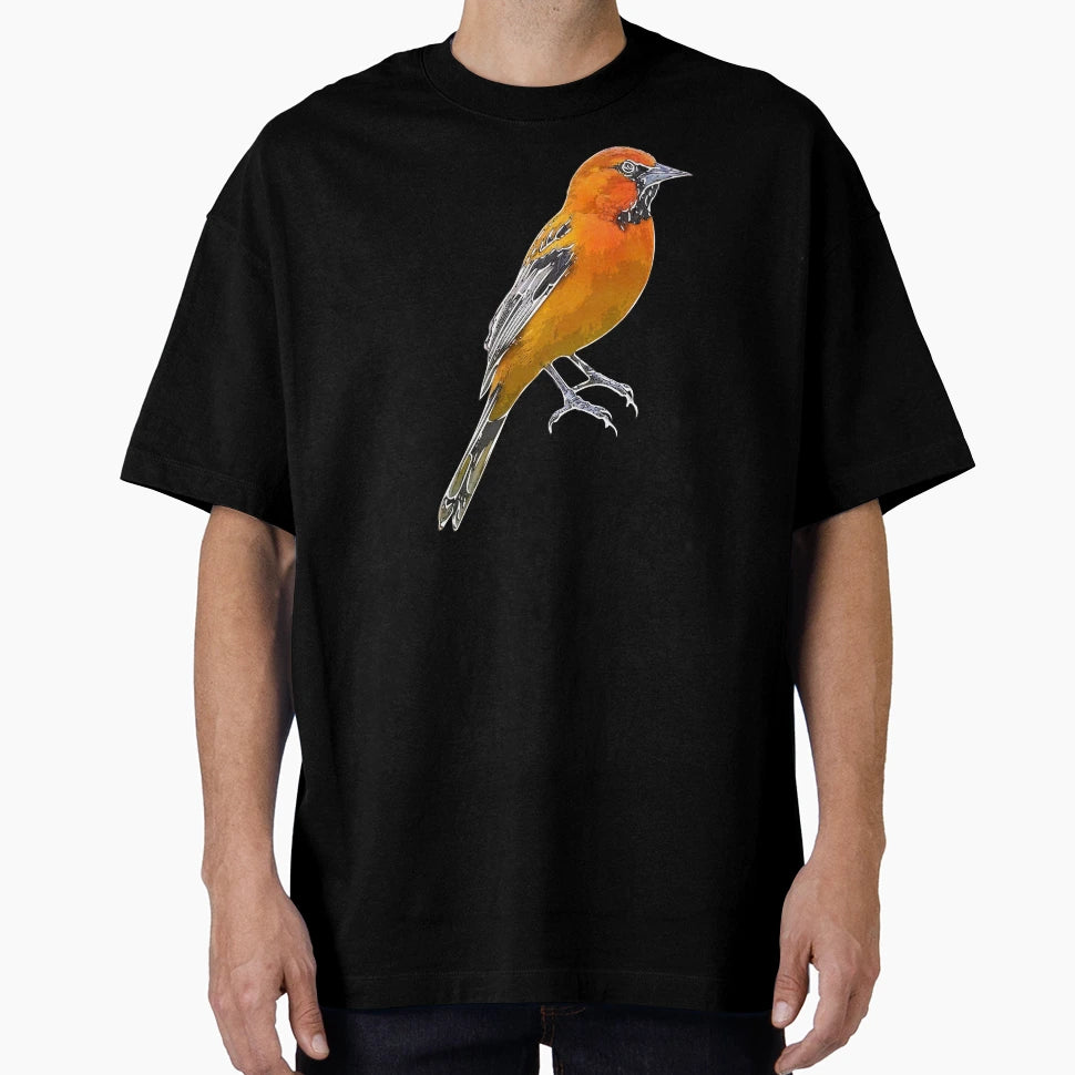 Streak Backed Oriole White Alternate T-Shirt - Streetwear Style Men Women - T-Shirt, Sweatshirt, Hoodie