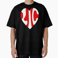 Love Long Island City Heart T-Shirt - Fun Novelty Design Unisex - T-Shirt, Sweatshirt, Hoodie